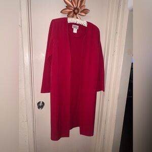 Anthony Richards Red Women's Cardigan